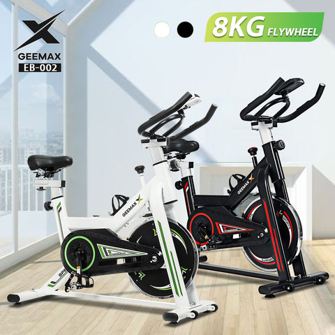 Indoor Stationary Fitness Bike With LCD Monitor