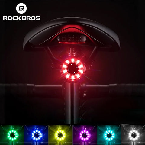 Colorful Bicycle Tail Light